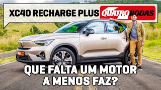 Volvo XC40 Recharge Plus versão com um só motor é o melhor SUV elétrico [upl. by Lokin]