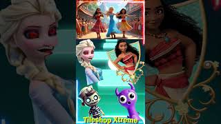 Disney Pixar Moana🆚 Frozen Elsa🆚 Bebefinn🆚 Incredibox Sprunki Dame Tu Cosita coffindance tileshop [upl. by Eniamat]