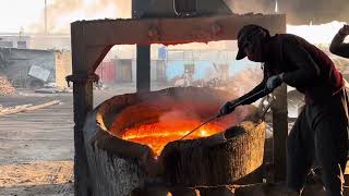 Process of Making Steel Rods Factory  amazing skilled workers  Relaxing video asmr video factory [upl. by Enitsyrk384]