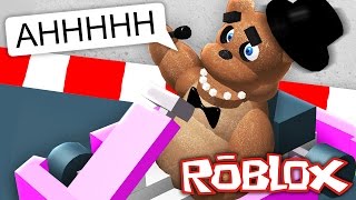 FREDDY FAZBEAR LEARNS TO DRIVE IN ROBLOX [upl. by Artinahs]