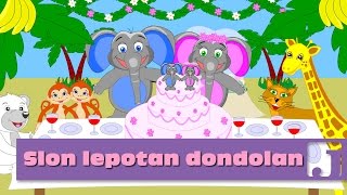 Slon lepotan Dondolan DonDolan  Minja Subota  Dečije pesme  Pesme za decu  Jaccoled C [upl. by Amandy]