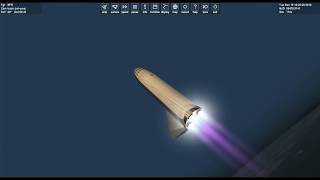 Suborbital Single Stage BFR Flight Attempt  Orbiter 2016 [upl. by Sinnard]