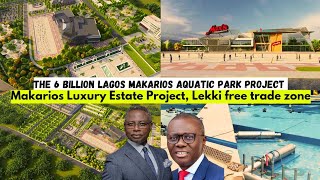 Lagos 6 Billion Naira Makarios Water Fountain and New City Mega Projects Commissioned [upl. by Attiuqihc]