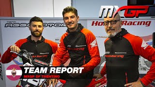 Team Report  Honda Racing Assomotor  MXGP of Trentino 2021 Motocross [upl. by Arlana351]