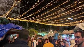 Snow Show in Fuengirolas Christmas Market [upl. by Mcleroy835]