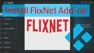 How To Install FlixNet Kodi Addon  Jesus Box Repository [upl. by Llennaj]