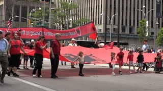 Albanian Parade New York City 2023 [upl. by Tnarud]