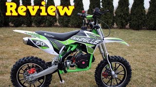 Gazelle Mini Dirt Bike  Video Review  Cross 49cc  from Nitro Motors [upl. by Mel]