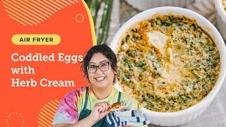 Air Fried Coddled Eggs Recipe inside [upl. by Wardlaw532]