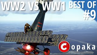 Il2 Sturmovik WW2 planes VS WW1 Planes  Satisfying crashes  Dogfights  Compilation 9 [upl. by Colas]