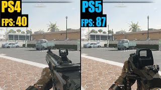 Warzone 20  PS4 vs PS5 [upl. by Haya519]