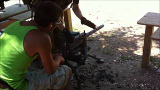 Feeks Tactical Machine Gun Shoot 7911 M1919 Browning Machine Gun Full Auto [upl. by Saeger]