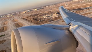 ANA Boeing 777300ER Powerful Evening Takeoff from Chicago ORD [upl. by Angela57]