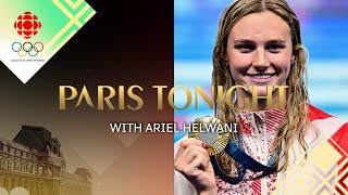 Summer McIntosh makes Canadian Olympic HISTORY with her 3rd gold medal in Paris  Paris Tonight [upl. by Atekihc]