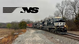 NS AC44C6M 4673 Leads Stacks amp Racks 278 on 12724 [upl. by Hniht]