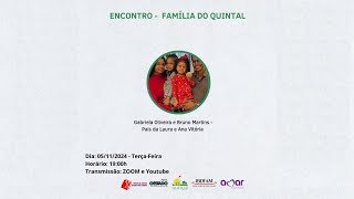 ENCONTRO  FAMÍLIA DO QUINTAL [upl. by Leroj]