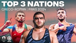 The best Greco Roman nations competing at the Paris 2024 Olympic Games [upl. by Brittain601]