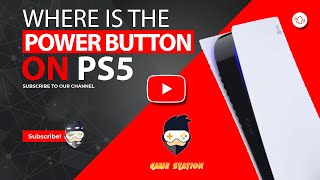 Where Is The Power Button On The PS5  PS5 Power Button [upl. by Buyers]