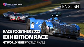 English GT World Series 2022  World Finals  Gran Turismo Sophy Exhibition Race  Uncut [upl. by Lyford816]