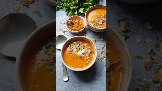 Easy Vegan Carrot Soup Recipe 🥕🥕🥕 [upl. by Euqinoj]