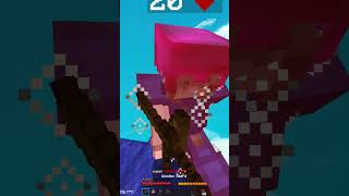 5block clutch minecraft ベッドウォーズ hypixel rankedbedwars blockclutch マイクラ shorts ハイピクセル [upl. by Ahseenyt597]