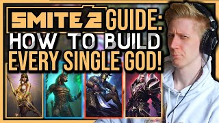 How To Build EVERY SMITE 2 GOD  Full Builds amp StrInt Explanation [upl. by Adnahcir]