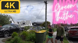 Walk in Auckland  Greenhithe  North Shore Suburb  4K [upl. by Schacker264]