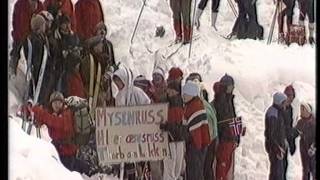 Holmenkollen 1987  50 km  World Cup 2 av 2 [upl. by Elsbeth816]