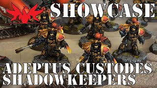 Showcase  Warhammer 40000 Adeptus Custodes Shadowkeepers  Phantasos Studio [upl. by Lupiv]