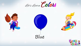 Learn Colors Name In English  Color Videos For Kids  Learn to write colors name for Kids [upl. by Sisi570]