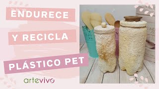 🔆ENDURECE y RECICLA PLÁSTICO PET con Pasta de Cuarzo ☀️ Transforma Botellas de Plástico en Tesoros [upl. by Yrahk55]