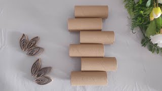 Look what I did with toilet paper rolls  DIY Recycling [upl. by Kery]