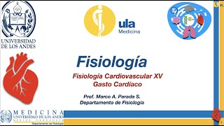 Fisiología Cardiovascular XV Gasto Cardíaco [upl. by Ellis974]