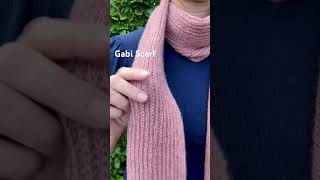 🩷Gabi Scarf🩷 alelaknit knitting strikkeoppskrifter [upl. by Femi]