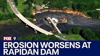 Erosion worsens at Rapidan Dam [upl. by Oniger]