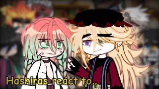 Hashiras react to Douma meets Mitsuri  GCRV  KNY [upl. by Beatrix422]