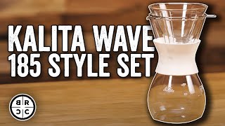 How to Use the Kalita Wave 185 Style Set [upl. by Alleuqcaj]