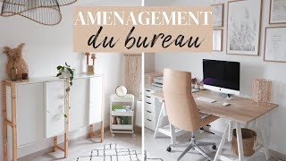 Je déménage mon bureau  VLOG déco organisation amp rangement [upl. by Ardnala]