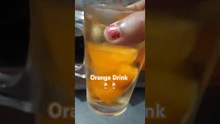 Orange Ice Cubes Drink  The Coolest Summer Drink Youll Ever Try viral drink sorts youtube [upl. by Lindsy]