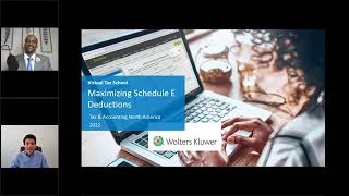 TaxWise Virtual Tax School Maximizing Schedule E Deductions [upl. by Ybroc]