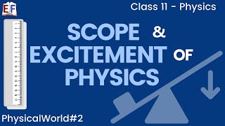 Physics Physical World Part 2 Scope amp Excitement of Physics Class X1 CBSE [upl. by Odranoel404]