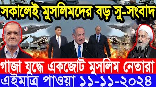 আন্তর্জাতিক সংবাদ Today 11 ‍November’2024 BBC World News Bangla হিজবুল্লাহইসরাইল যুদ্ধের আপডেট খবর [upl. by Royo164]