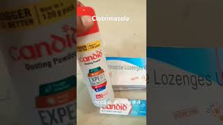 Clotrimazole dusting powder Tabletes Ointment mediinformer [upl. by Andy]