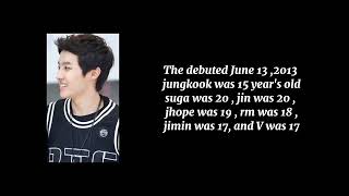 BTS journey BTS History in 2013 bts debuted👀 [upl. by Stolzer]