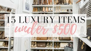 LUXURY HAUL 15 LUXURY ITEMS UNDER 500  LuxMommy [upl. by Dud]