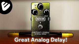 MXR 169 Carbon Copy Analog Delay Pedal Review and Demo [upl. by Aigroeg]