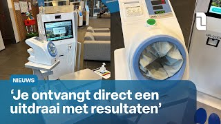 Zelf gezondheid checken in gemeentehuis Weert  L1 Nieuws [upl. by Ehtiaf]