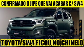 CONCORRENTE DO TOYOTA SW4 GWM TANK 400 JÃ ESTÃ EM TESTES NO BRASIL [upl. by Petes]