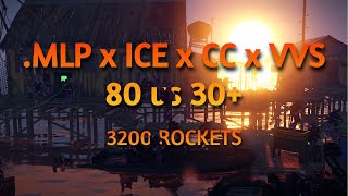 Raidcam  Biggest raid In rust history  3200 rockets  Rustoria EU Long  80v30 [upl. by Lief39]