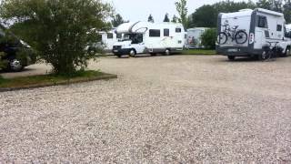 Aire de camping car de Saint Valery sur Somme 80Picardie [upl. by Beaston]